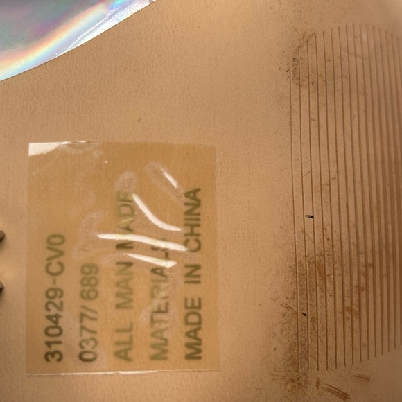 Victoria's Secret Holographic Strappy Sandals - Picture 10 of 11